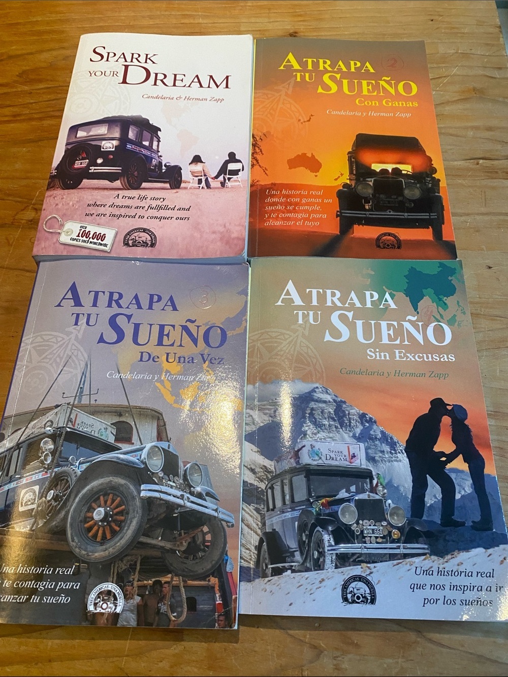 Books 1-4 Spark Your Dream/Atrapa Tu Sueno (Zapp Family Adventure)